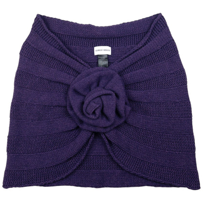 Vintage Giorgio Armani Knitted Wool Shawl