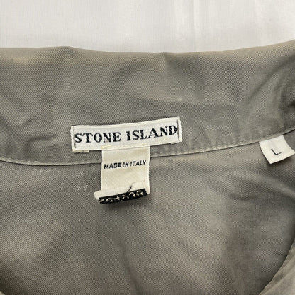 Vintage Stone Island Shirt, Size Large | Stone island, Grey