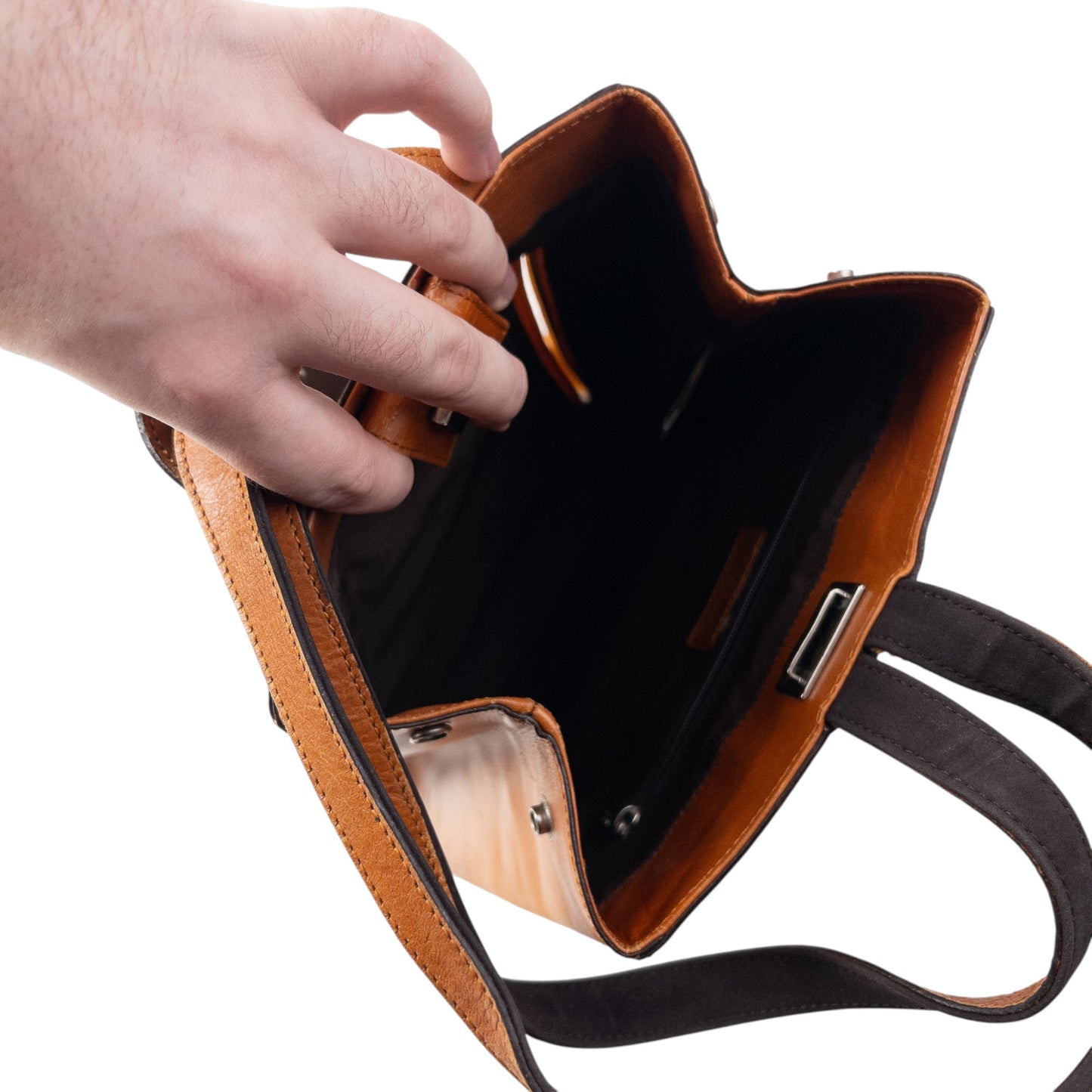 Vintage 2000s Y'Saccs By Yohji Yamamoto Leather Backpack