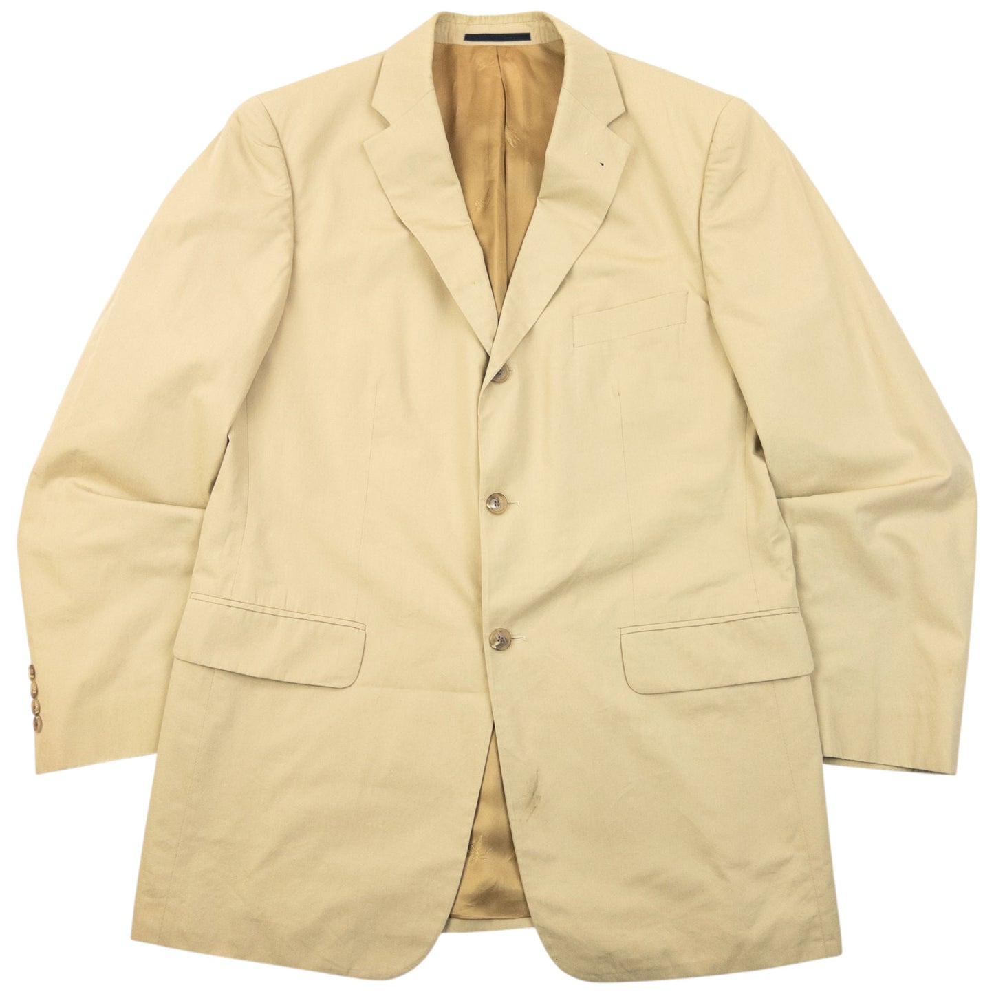 Vintage 2000s Burberry Jacket & Trousers Suit Set Size XL | XL, Beige