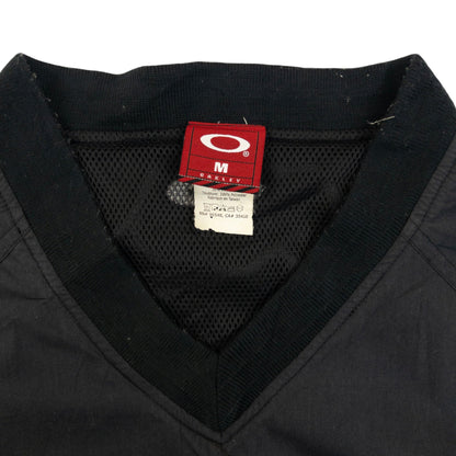 Vintage 90s Oakley Pullover Jacket Size M | Medium, Black