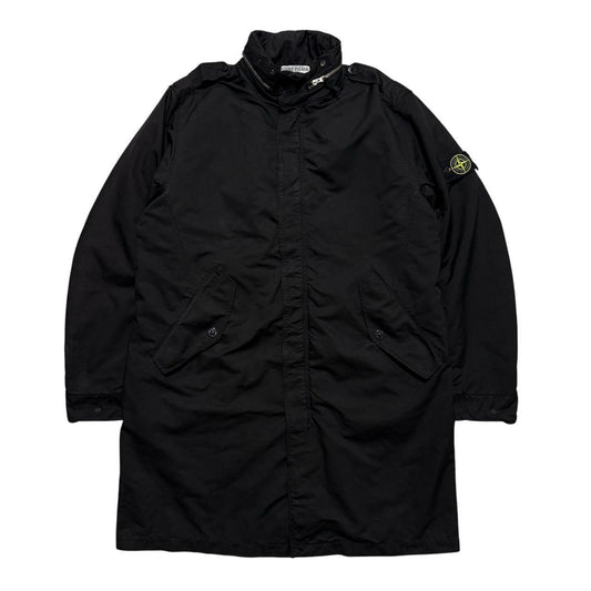Stone Island David-TC Parka Jacket | XXL, Black