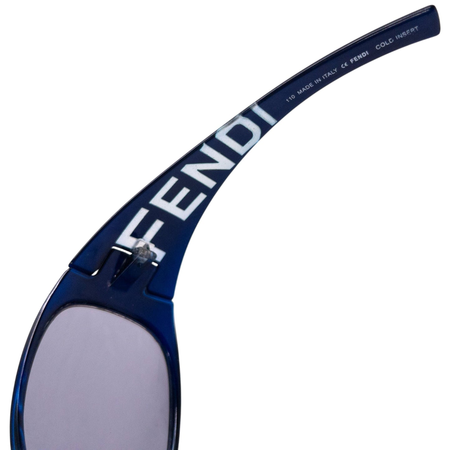Vintage 90s Fendi Oversized Sunglasses | O/S, Blue