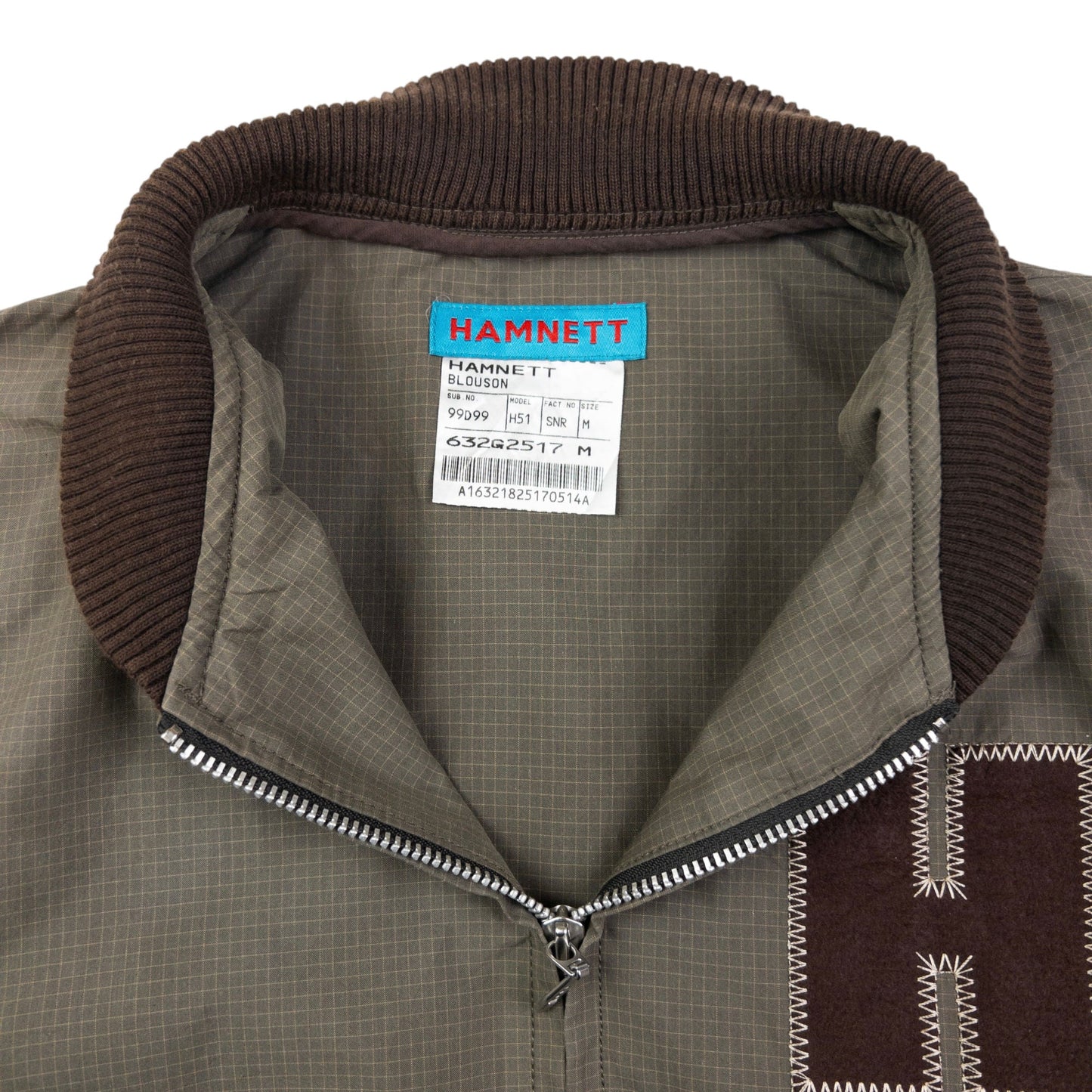 Vintage Katharine Hamnett Varsity Bomber Jacket Womens Size M