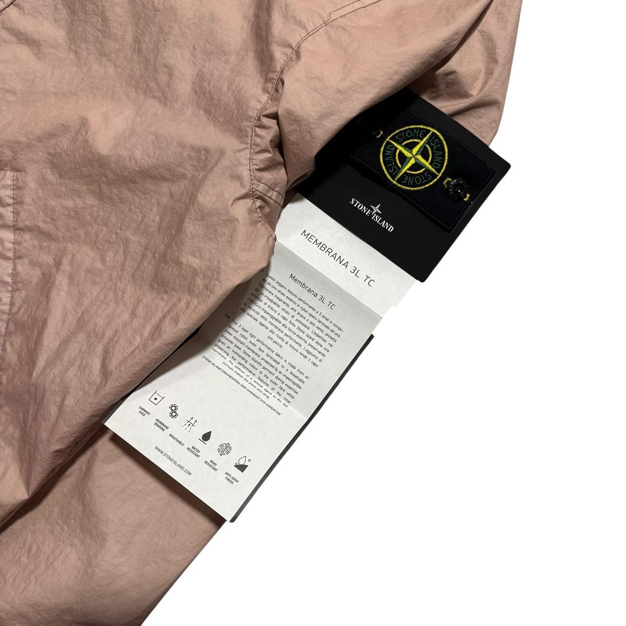 Stone Island Membrana 3L TC Jacket | XL, Light Pink