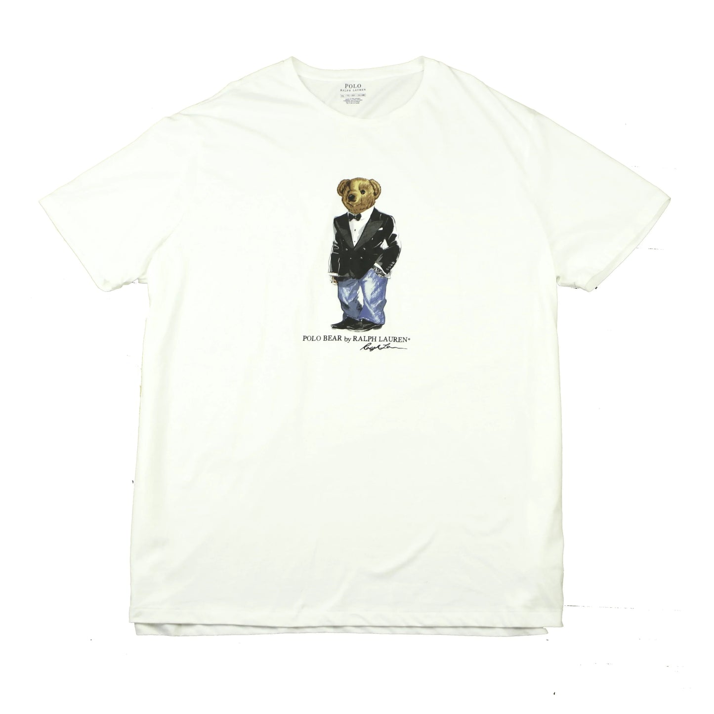 POLO RALPH LAUREN TUXEDO BEAR TEE (XXL)  (L)