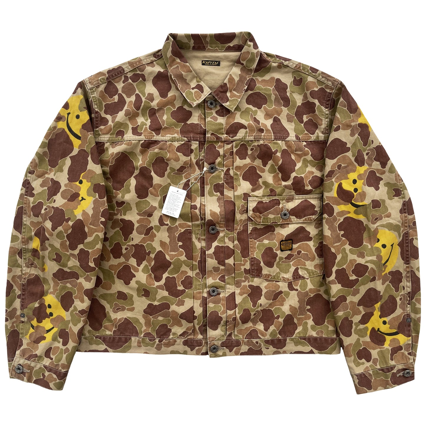 Kapital Camouflage Cotton Twill Jacket - XXL