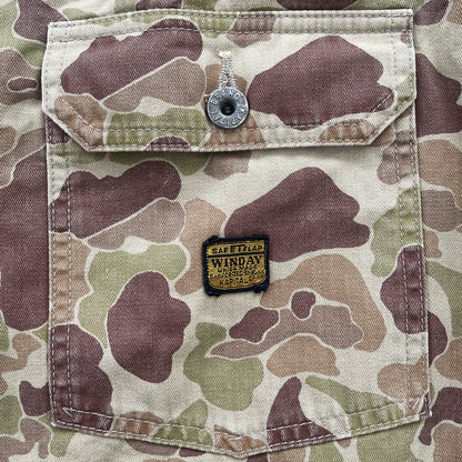 Kapital Camouflage Cotton Twill Jacket - XXL