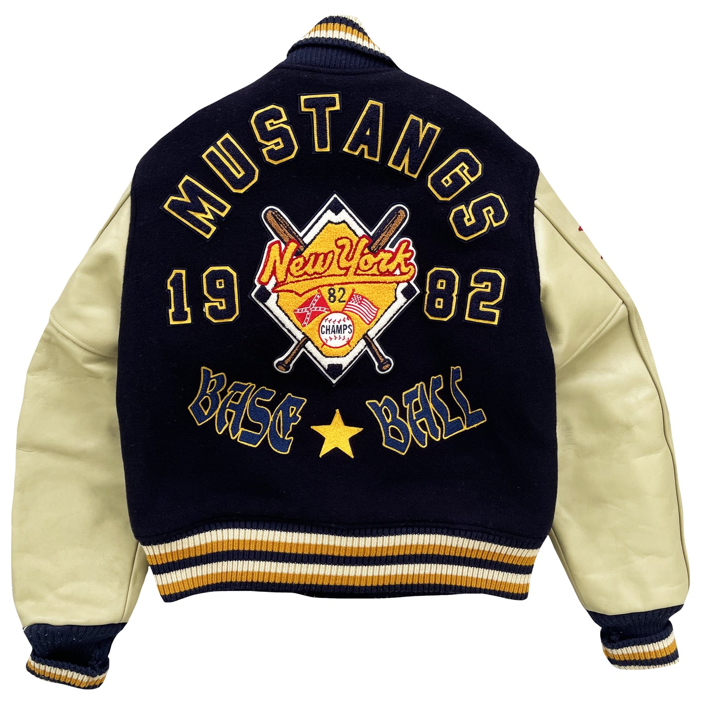 Whitesville New York Empire State Varsity Jacket - M