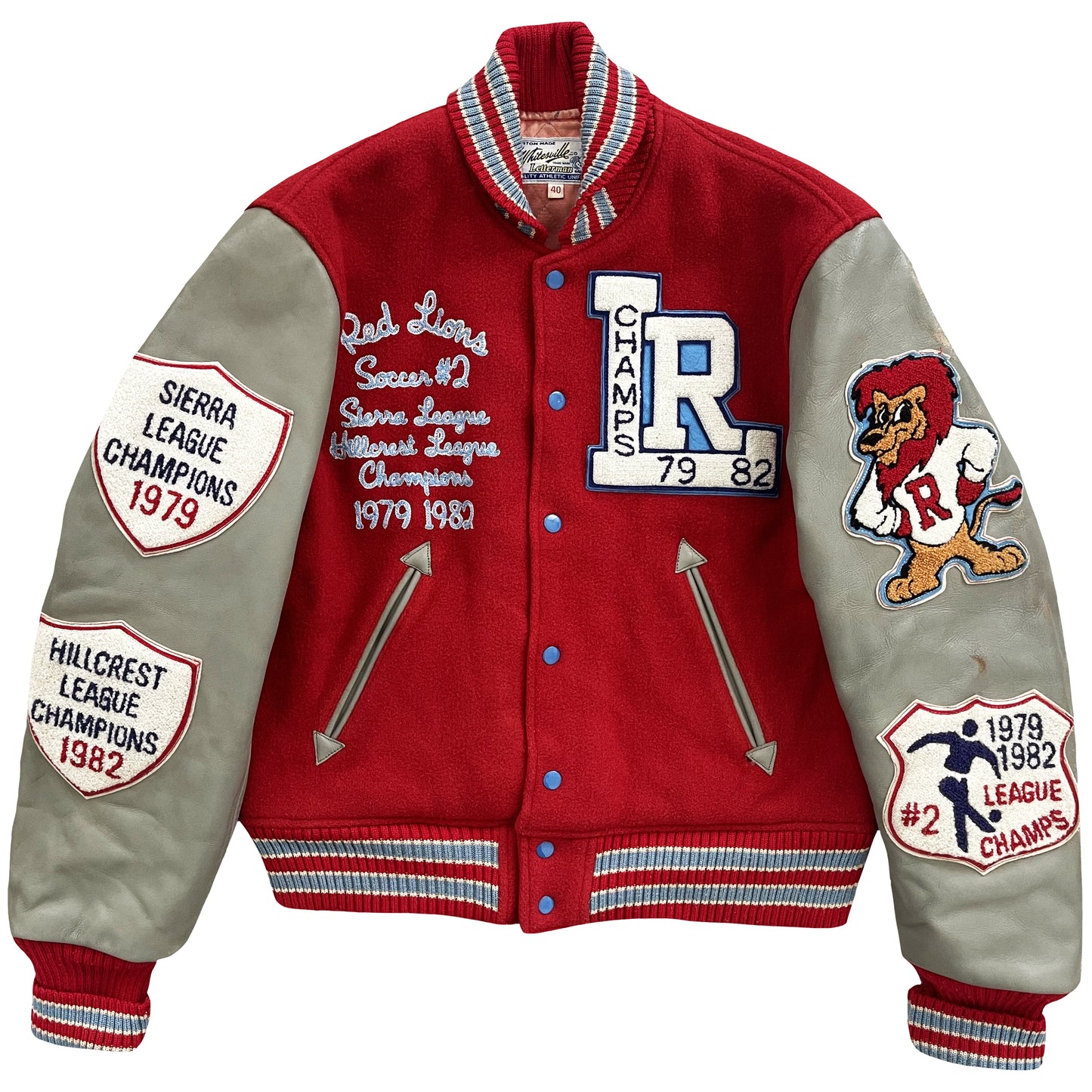 Whitesville Red Lions Varsity Jacket - L