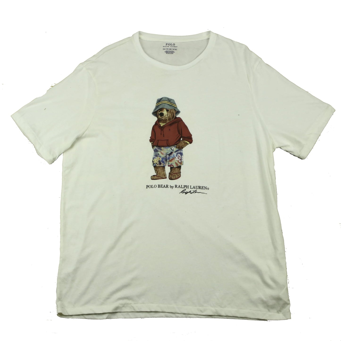 POLO RALPH LAUREN HAWAII BEAR TEE (XXL)  (L)