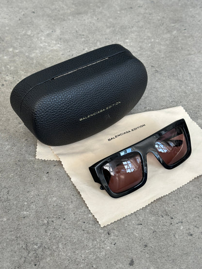 Balenciaga Edition Oversized Rectangular Sunglasses