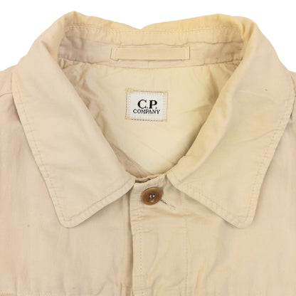 Vintage 2000s CP Company Button Up Jacket Size M | Medium, Cream