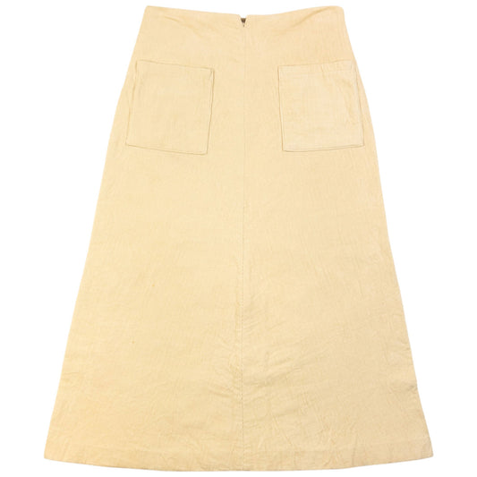 Vintage 2000s Yohji Yamamoto Corduroy Skirt Womens Size W30 | W30, Multicoloured