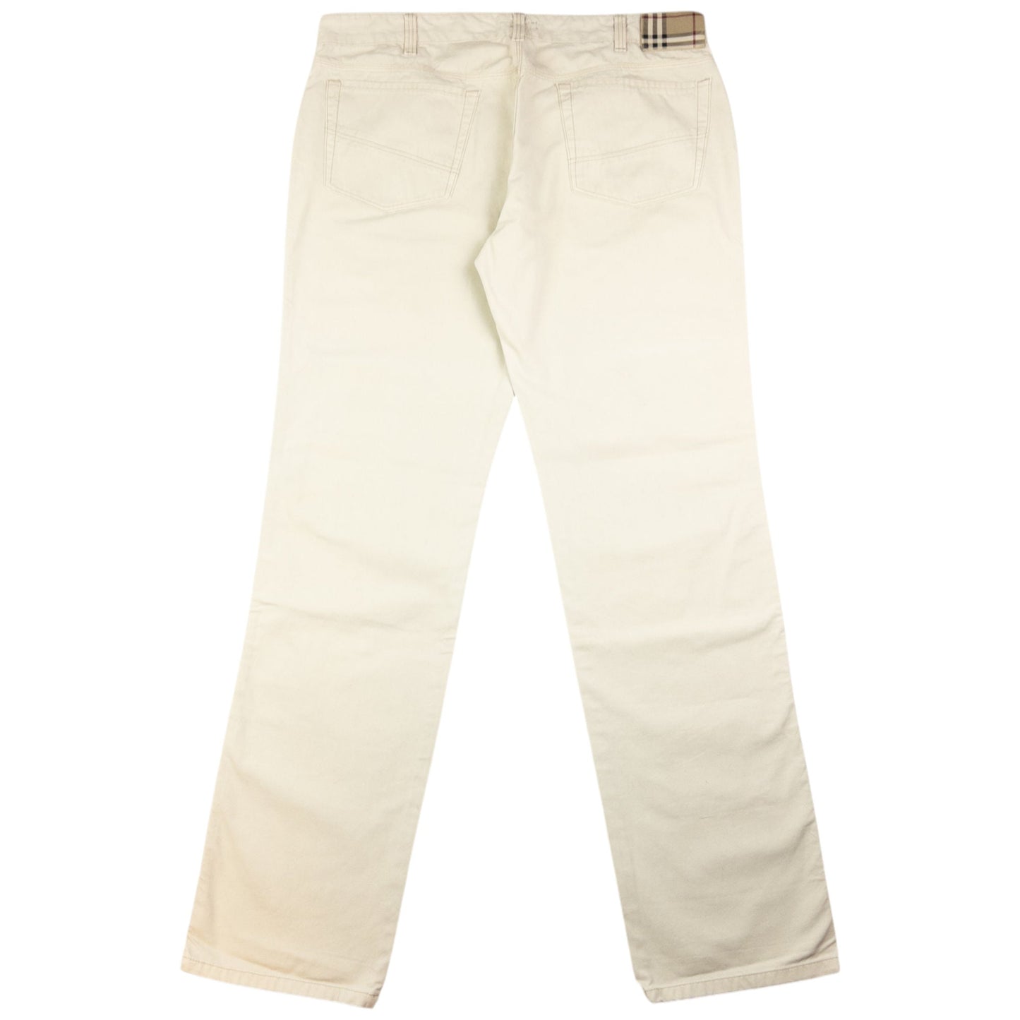 Vintage Burberry Nova Check Waist Trousers Size W38