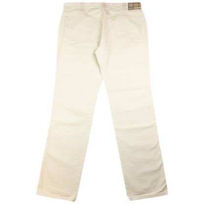 Vintage Burberry Nova Check Waist Trousers Size W38