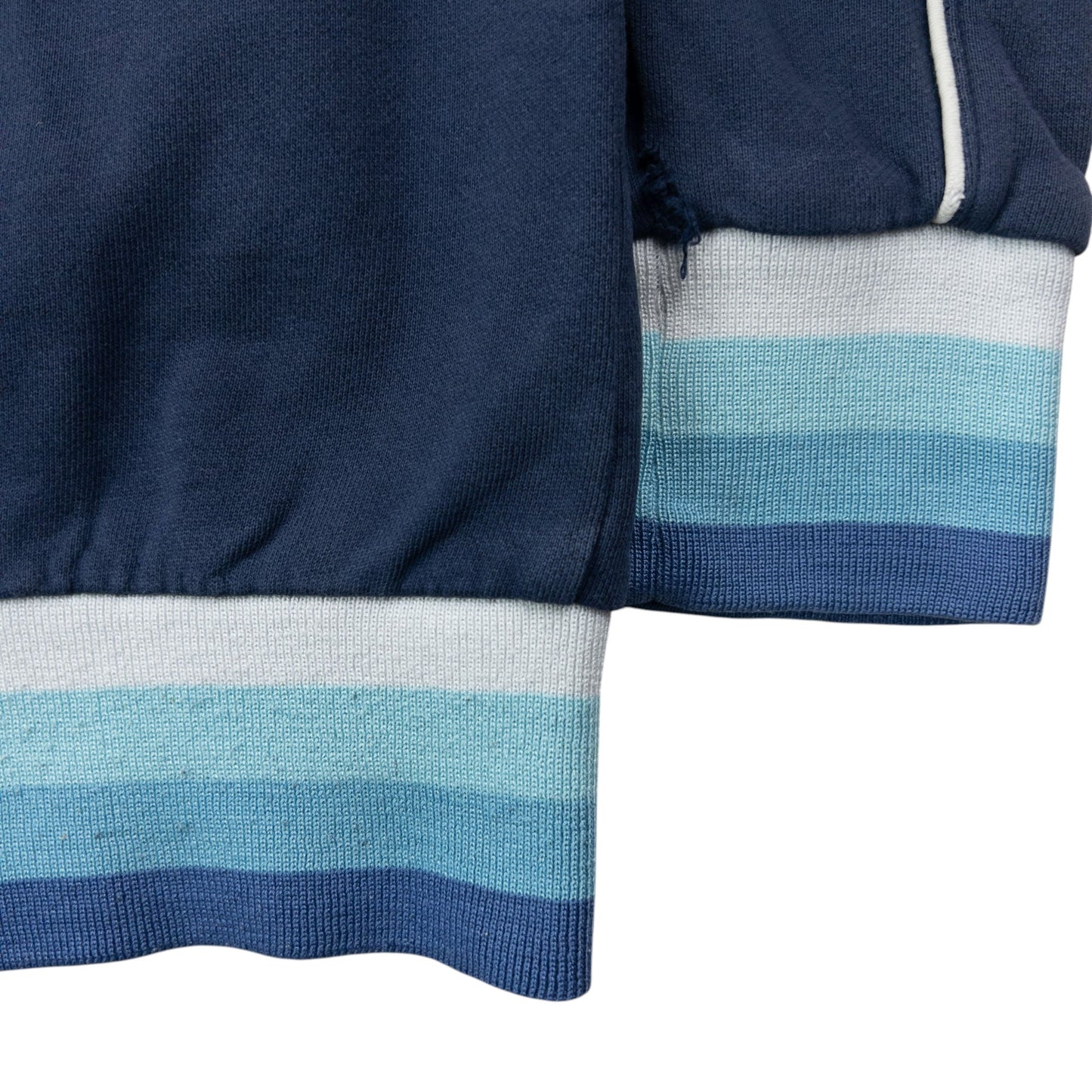 Vintage 2000s YSL Yves Saint Laurent Zip Up Sweatshirt Size M | Medium, Blue