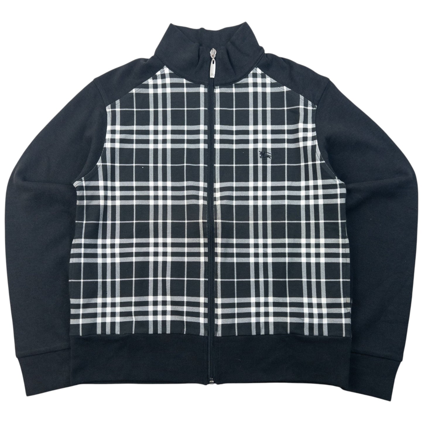 Vintage 2000s Burberry Nova Check Zip Up Sweatshirt Womens Size M | Medium, Multicoloured