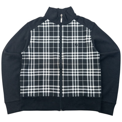 Vintage 2000s Burberry Nova Check Zip Up Sweatshirt Womens Size M | Medium, Multicoloured