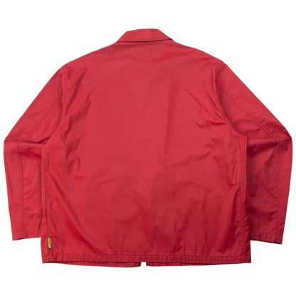 Vintage Armani Jeans Zip Up Rain Jacket Size XL