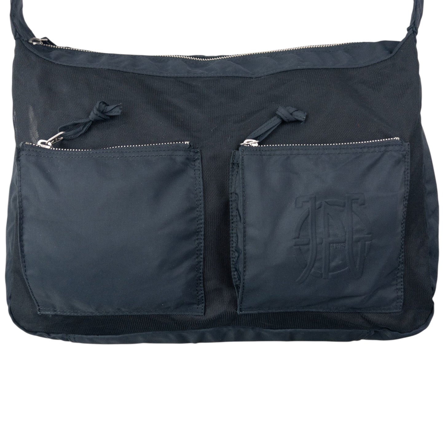 Vintage 2000s Jean Paul Gaultier Mesh Shoulder Bag | O/S, Black