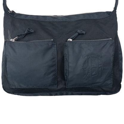 Vintage 2000s Jean Paul Gaultier Mesh Shoulder Bag | O/S, Black