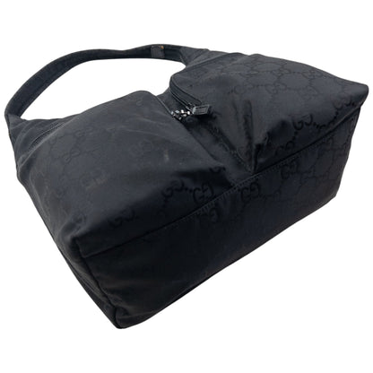 Vintage 2000s Gucci Monogram Shoulder Bag | O/S, Black