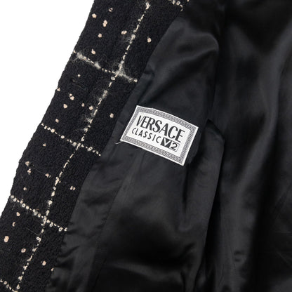 Vintage Versace Classic V2 Button Up Wool Jacket Womens Size S