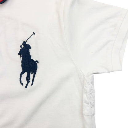 Vintage 90s Polo Ralph Lauren USA Polo Shirt Size M | Medium, Multicoloured