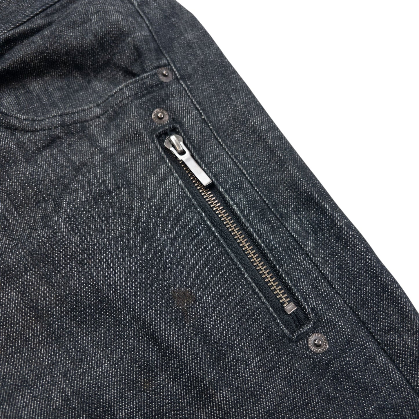 Vintage Katharine Hamnett Cropped Denim Jeans Size W29 | W29, Black