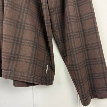 Burberry London Nova Check Long Sleeve T-Shirt (XL) | Extra Large, Brown