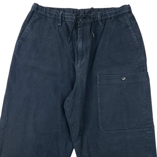 Vintage Emporio Armani Trousers Size L | Large, Navy