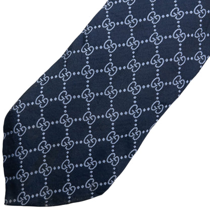 Vintage 2000sGucci Monogram Silk Tie