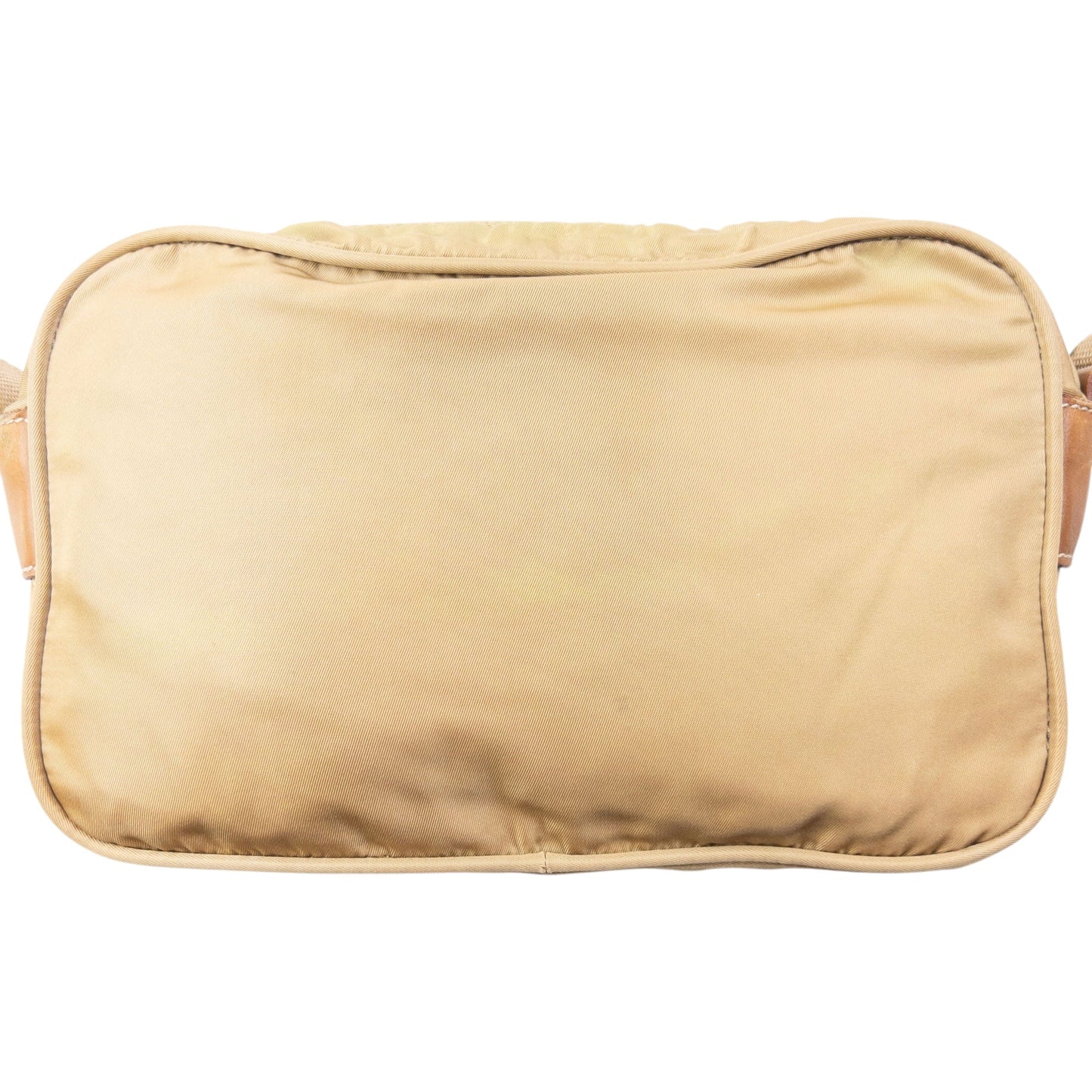 Vintage 2000s Prada Crossbody Bag | O/S, Beige
