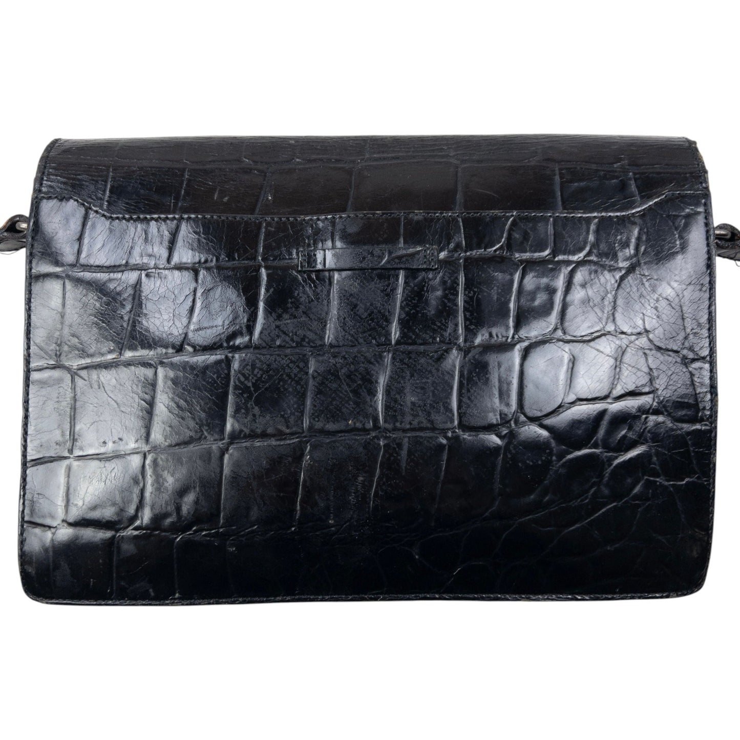 Vintage Jean Paul Gaultier Crocodile Embossed Crossbody Bag