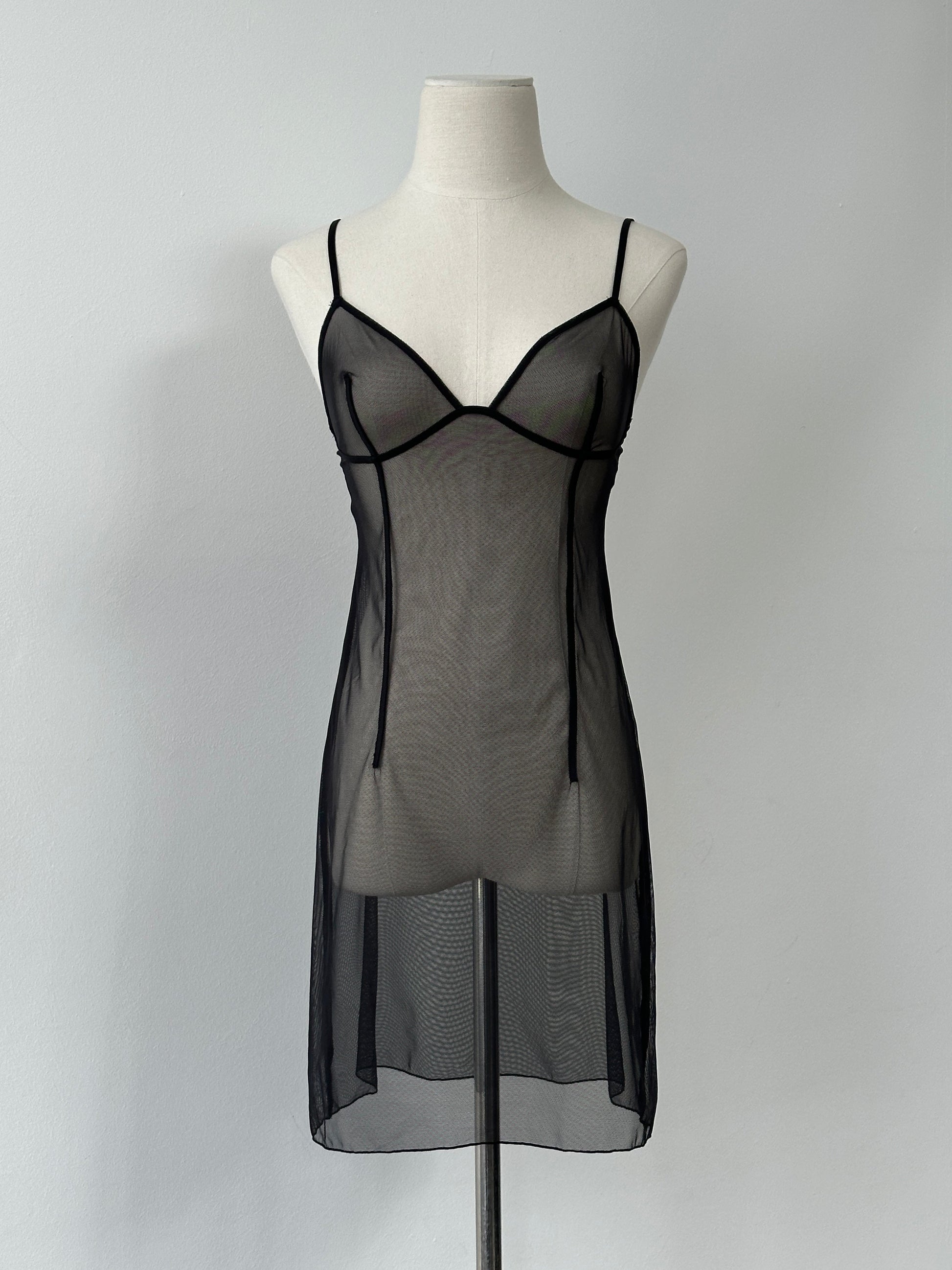Victoria's Secret 2000s Sheer Mini Dress - XS