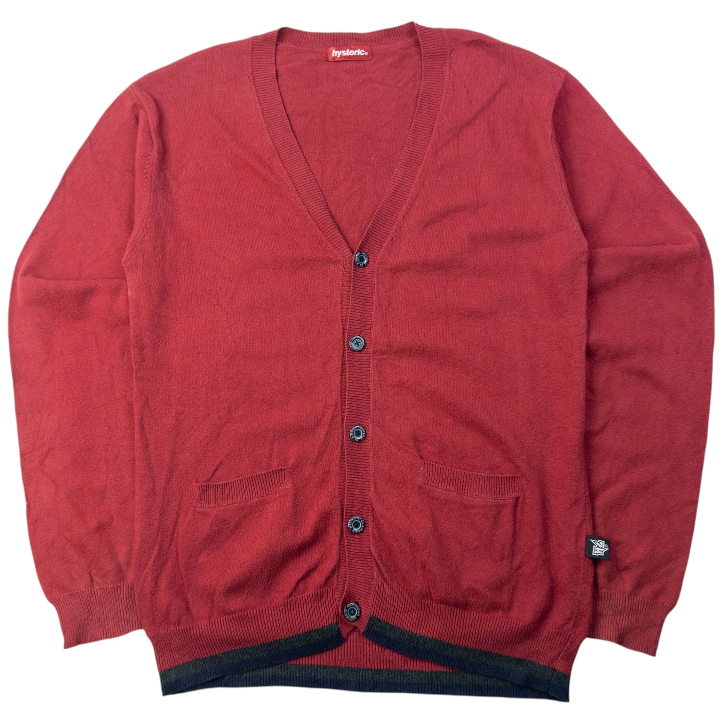 Vintage 90s Hysteric Glamour Cardigan Size M | Medium, Red