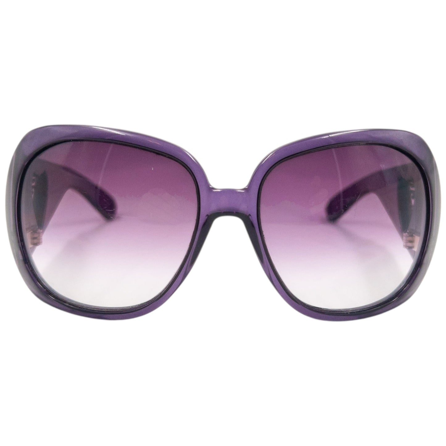 Vintage 2000s Gucci Heart Cut-Out Sunglasses | O/S, Purple