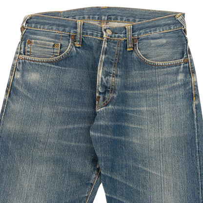 Vintage 2000s Evisu Double Dragon Gull Japanese Denim Jeans Size W31 | W31, Multicoloured