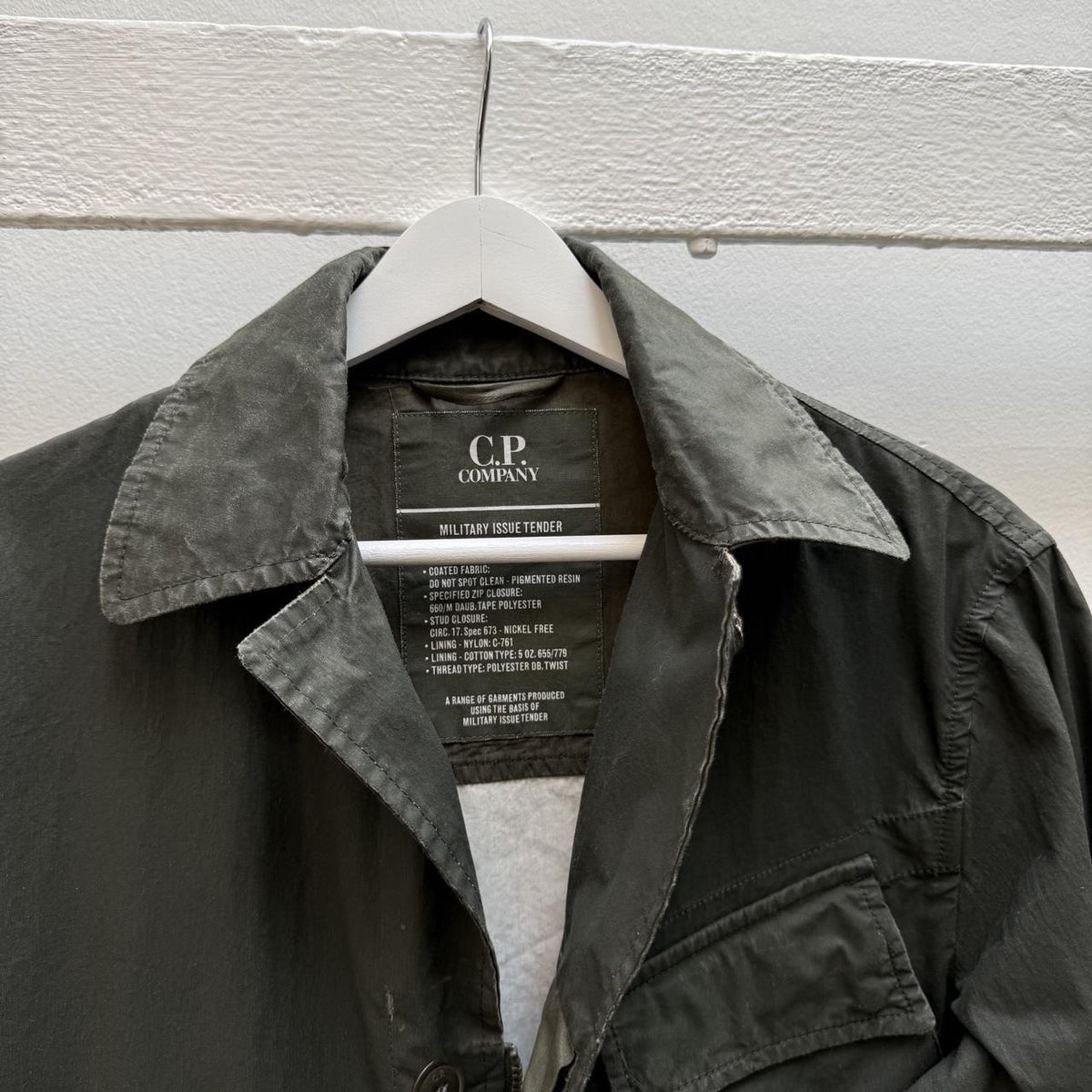CP Company Military Issue La Mille Jacket (S/M) | Small, Green