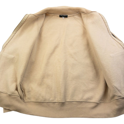 Vintage 2000s Dolce & Gabbana Zip Up Sweatshirt Size S | Small, Beige