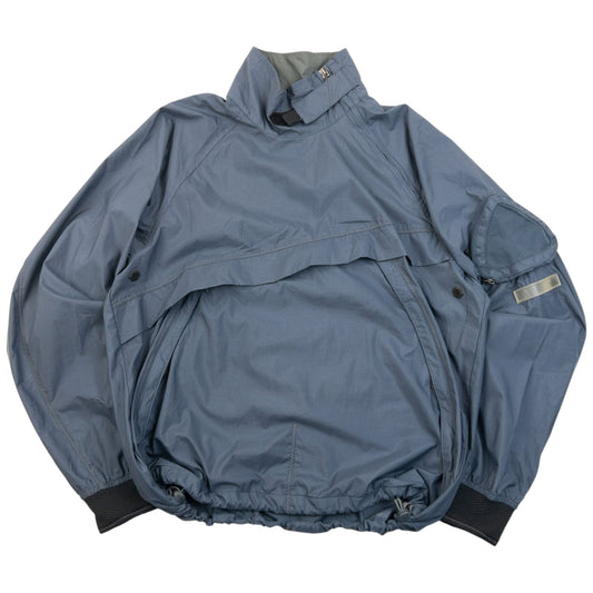 Vintage 2000s Nike ACG Asymmetric Kayak Q Zip Jacket Size S | Small, Blue