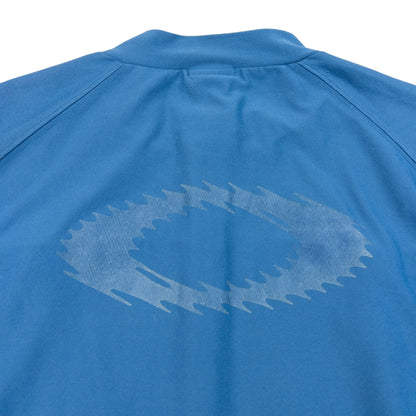 Vintage 2000s Oakley Half Zip Cycling Shirt Size S | Small, Blue