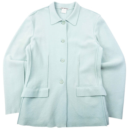 Vintage 90s Issey Miyake Button Up Jacket Womens Size M | Medium, Blue