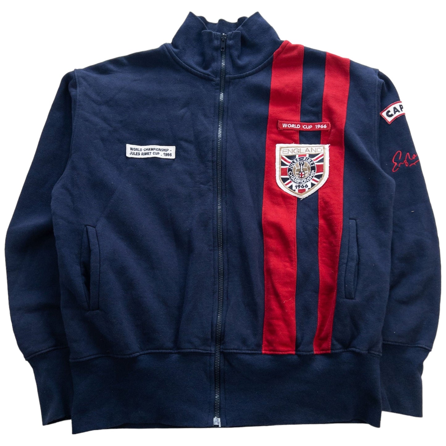 England Zip Up Tracksuit Jumper Size S