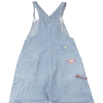 Vintage 90s Hysteric Glamour Embroidered Denim Dungarees Size S | Small, Blue