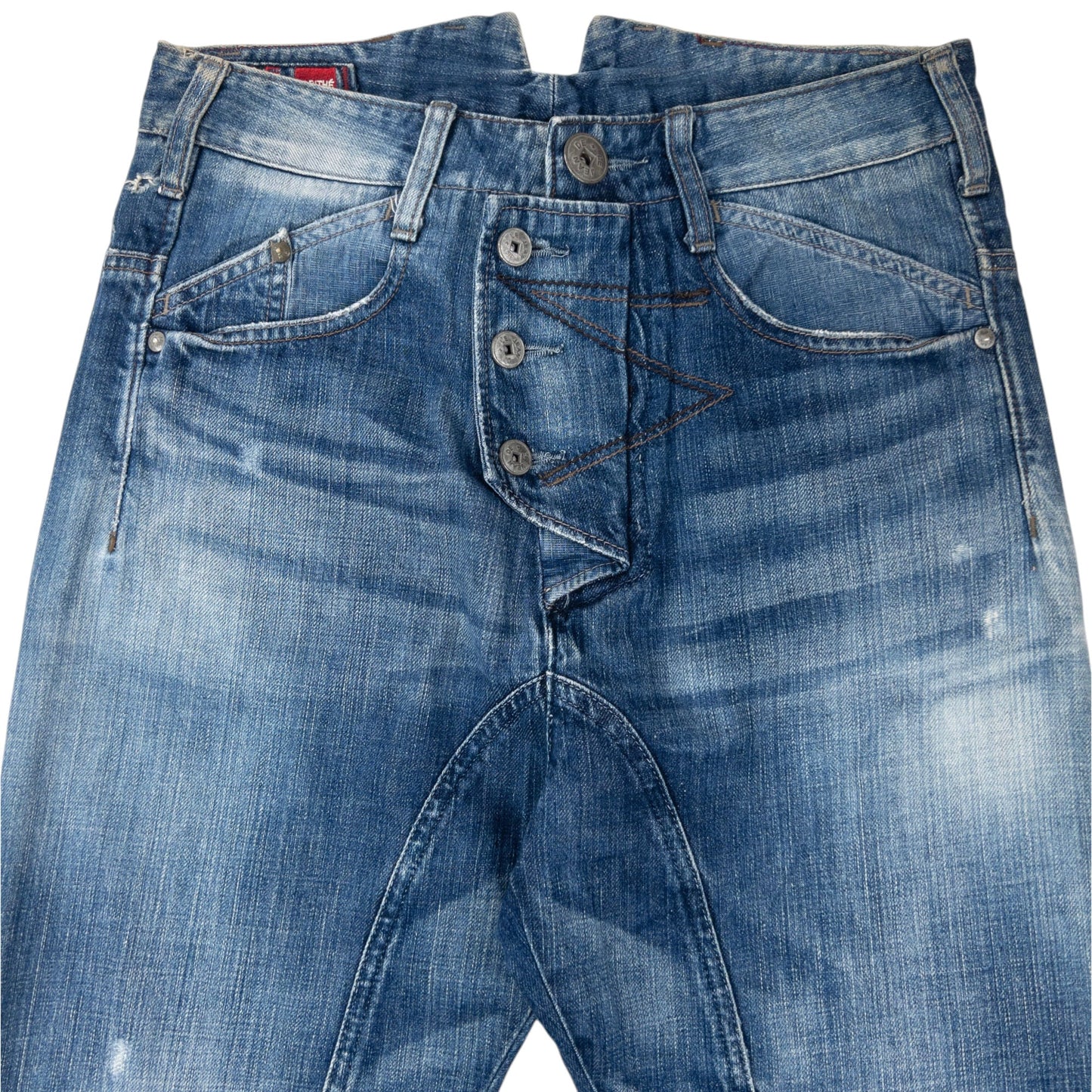 Vintage 2000s Marithe + Francois Girbaud Denim Jeans Size W30 | W30, Blue