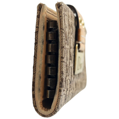 Vintage 2000s Dior Monogram Key Holder | O/S, Brown
