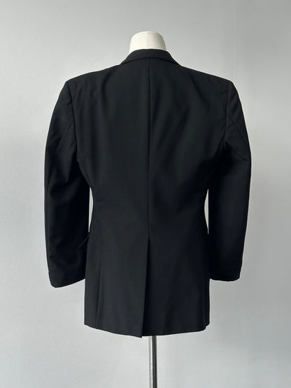 Christian Dior 1990s Single Breasted Tuxedo Blazer - S