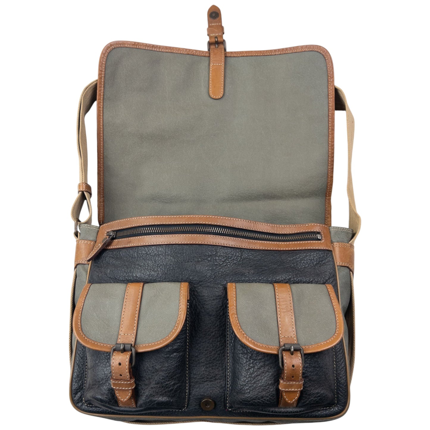 Vintage CP Company Leather Crossbody Bag